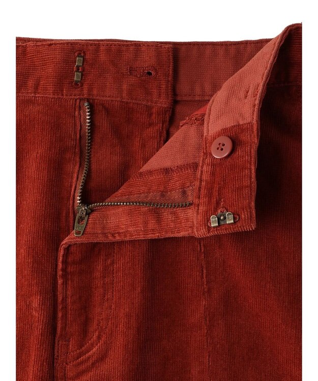 AMERICAN HOLIC コーデュロイＡラインスカート Terracotta