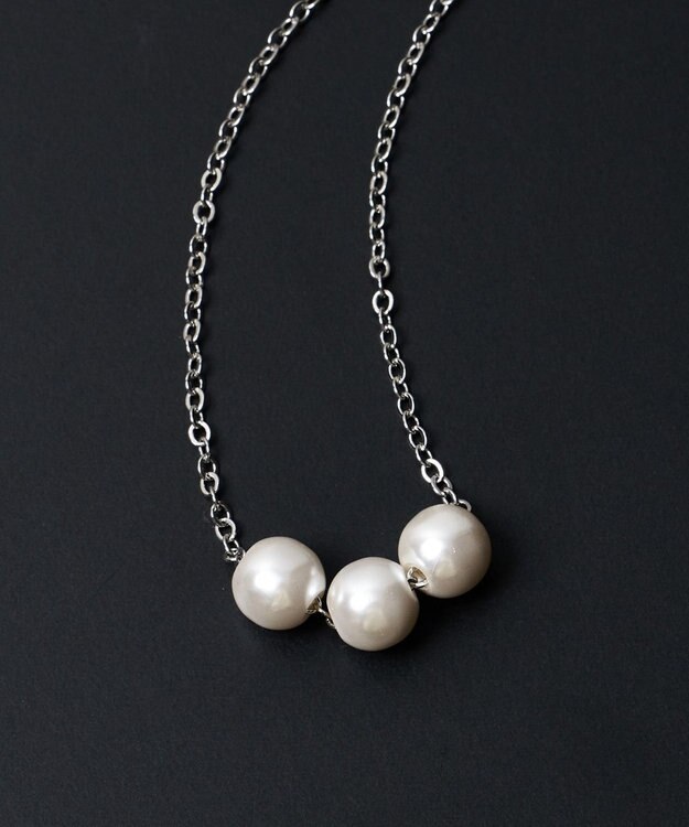 WEGO M立体モチーフ3連ネックレス 柄4