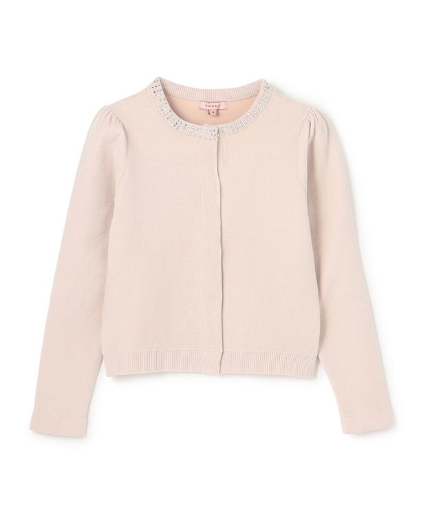 TOCCA MIDNIGHT VELVET ニットジャケット アイボリー系