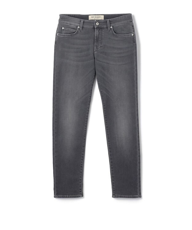 JOSEPH HOMME 【WEB限定】【ROY ROGER'S】LEONARDO  / スリムテーパードジャージーデニム / BLACK ブラック系