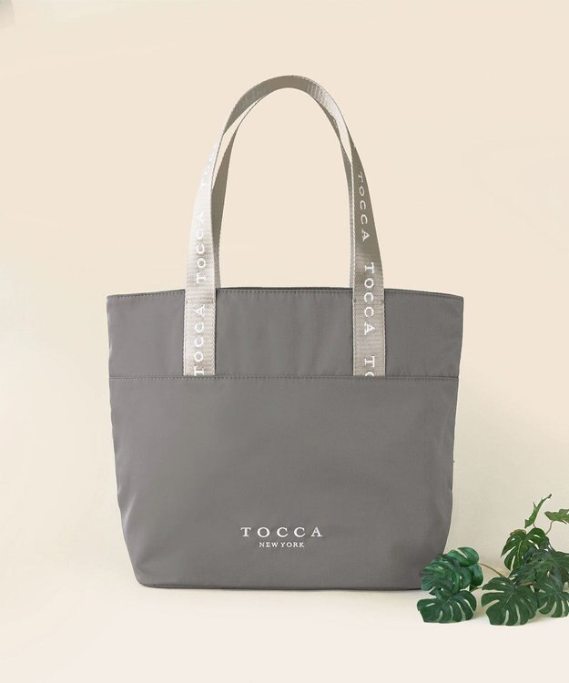 TOCCA 【WEB＆一部店舗限定】CIELO LOGO TOTE トートバッグ ベージュ系