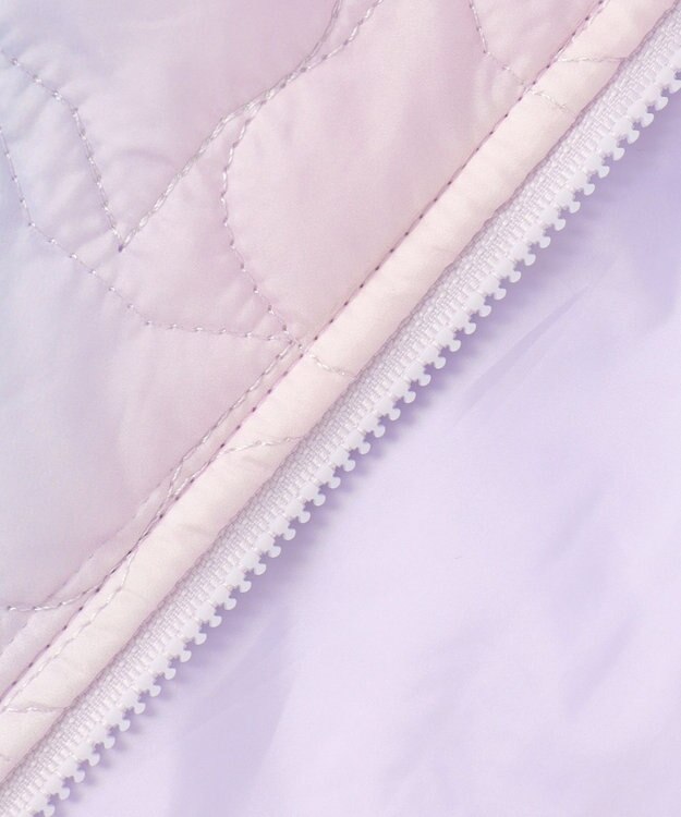 ANY KIDS 【ドッキング可能】ネコキルトブルゾン レインボー