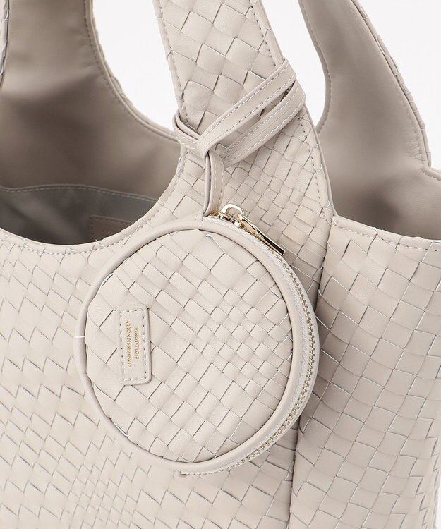 23区 メッシュトートバッグ グレージュ