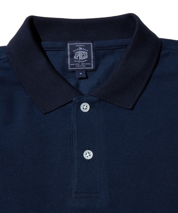 J.PRESS MEN 【J.PRESS ORIGINALS】GRFFITI POLO SHIRTS / JAPAN MADE ネイビー系