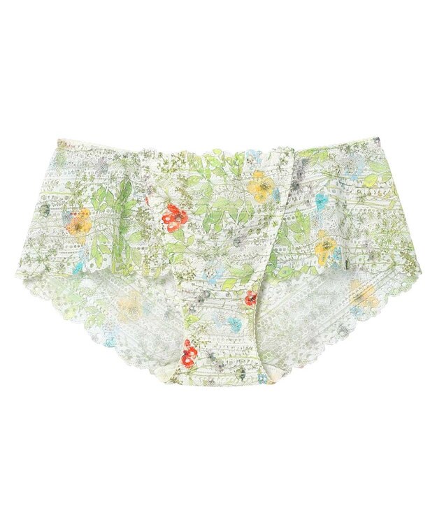 une nana cool MADE WITH LIBERTY FABRIC 総レース ショーツ ME