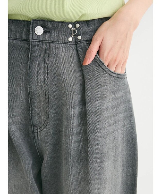 Green Parks ・ＥＬＥＮＣＡＲＥ　ＤＵＥグラデーションデニムパンツ Gray Mixture