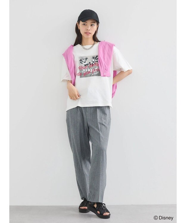 Green Parks オズワルド／グラフィック刺繍半袖ＴＥＥ Off White