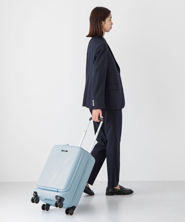 ACE BAGS & LUGGAGE ACE フォールズ スーツケース ２~３泊目安 フロントポケット・キャスターストッパー機能付き 06905 エース オフホワイト