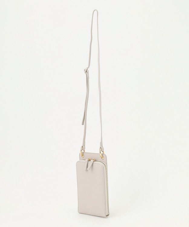 23区 スマホ  ポシェット アイボリー系