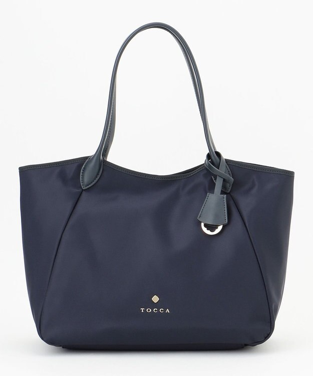TOCCA 【A4サイズ対応・撥水】T-JARDIN NYLONBAG ナイロンバッグ ネイビー系
