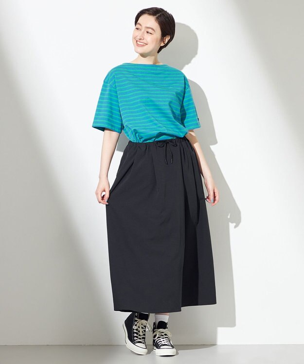 HELLY HANSEN 【はっ水・ストレッチ・UVカット】スカイリムスカート ブラック