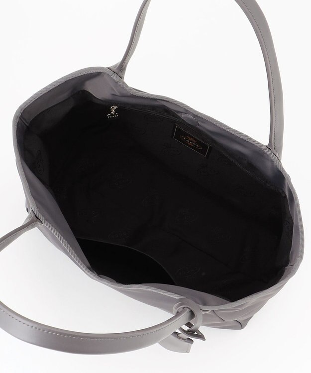 TOCCA 【A4サイズ対応・撥水】T-JARDIN NYLONBAG ナイロンバッグ ライトグレー系