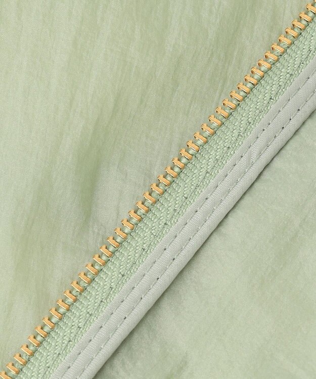 ANY 【WEB限定】シアーフードブルゾン オリーブ