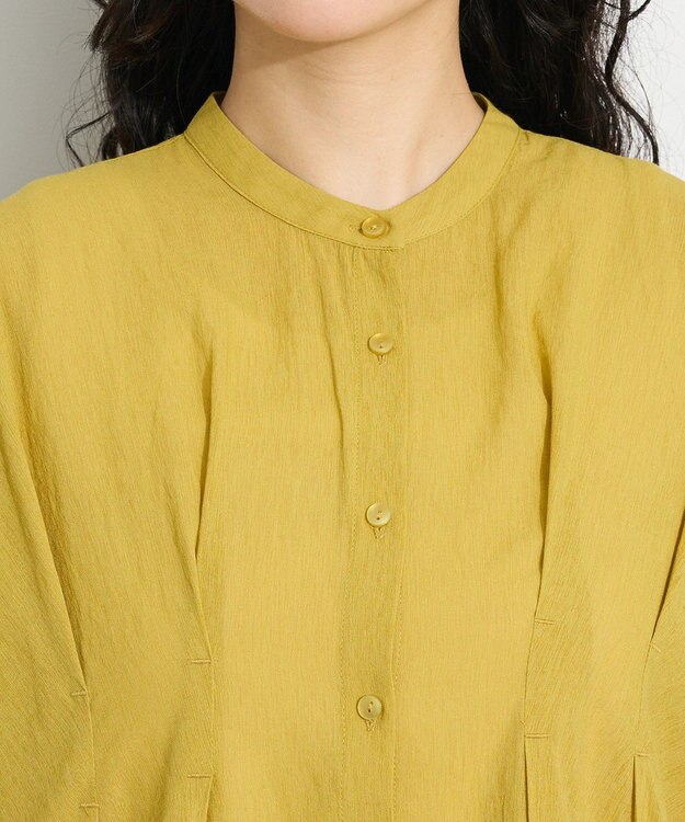 CRAFT STANDARD BOUTIQUE 【追加】ヴィンテージボイルタックチュニック Yellow