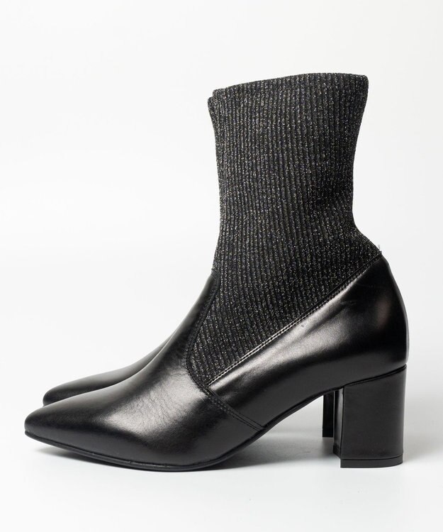 BONTRE 「BONTRE/ボントレ」ニットストレッチブーツ/BONTRE97351 ブラック/シルバー