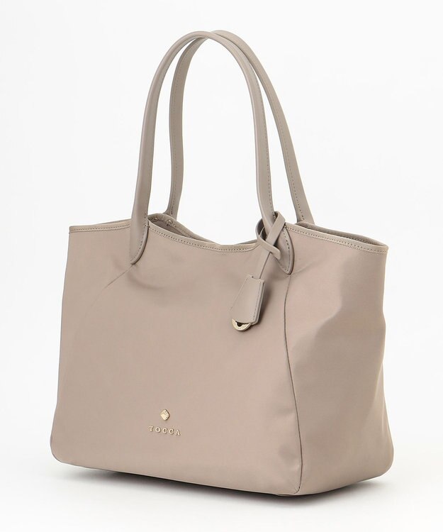 TOCCA 【A4サイズ対応・撥水】T-JARDIN NYLONBAG ナイロンバッグ ベージュ系