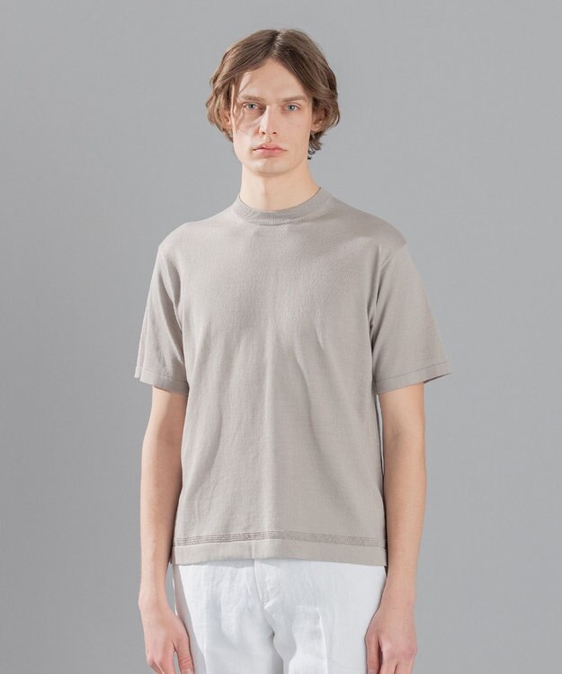 JOSEPH HOMME 【LEON 掲載】LUXURY COTTON KNIT ベージュ系