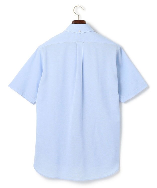 J.PRESS MEN 【夏に嬉しい高機能】カノコインレイパッチポケット シャツ/B.D. サックスブルー系