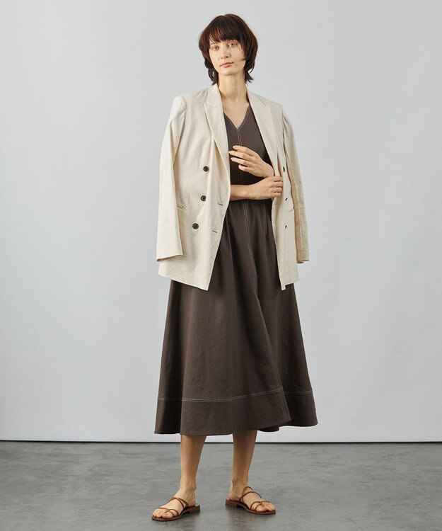 BEIGE， FOURAS / ジャケット Ecru x Bista