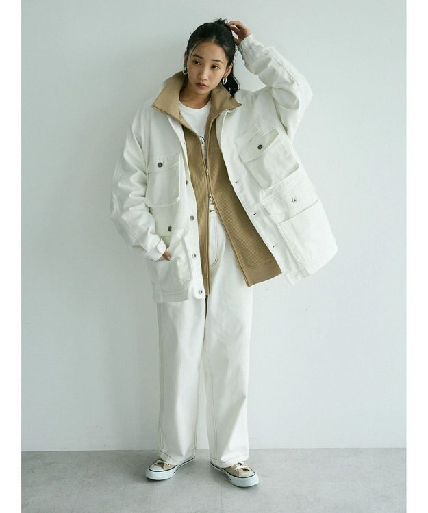 CRAFT STANDARD BOUTIQUE 【ユニセックス】トラックジャケット Beige