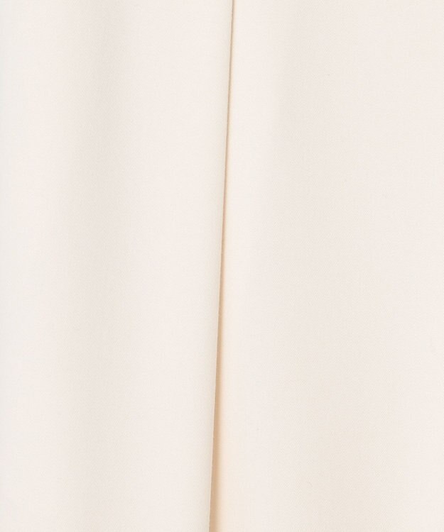 23区 【セットアップ対応/洗える】ライトクロス コクーン パンツ ホワイト系