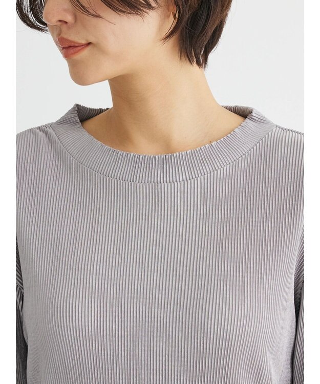 Green Parks ミニプリーツプルオーバー Light Gray