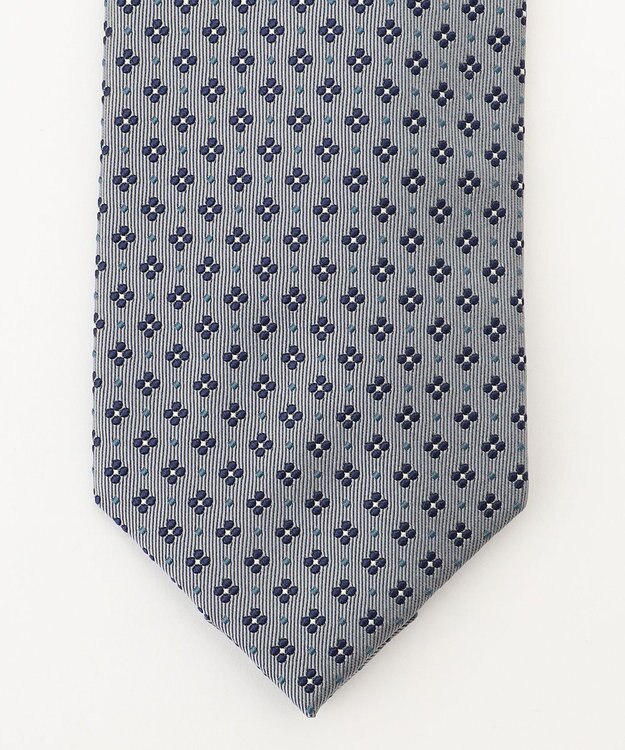 J.PRESS MEN 【VINTAGE JACQUARD COLLECTION】小紋柄 ネクタイ グレー系7