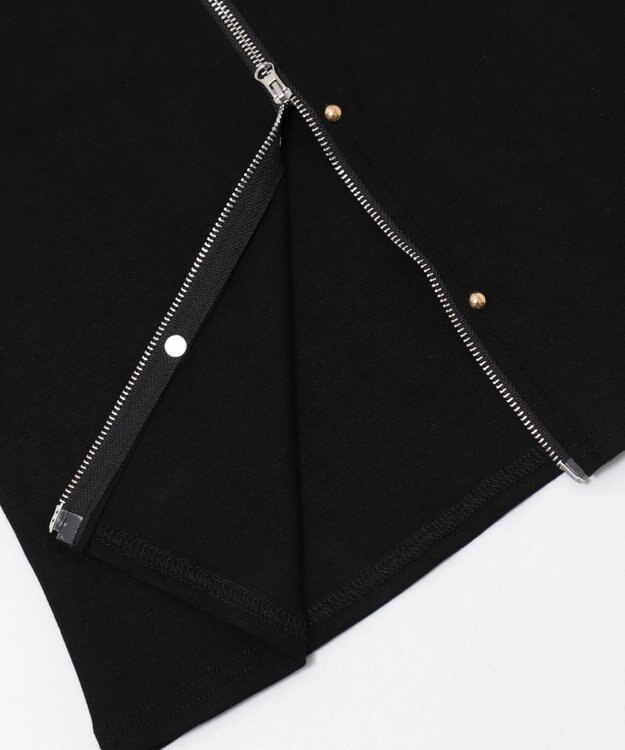 WEGO オフショルスタッズデザイントップ ブラック