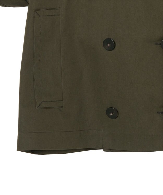 JOSEPH コットンブレンド　トレンチジャケット Palm Leaf