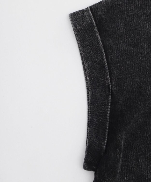 WEGO グラフィックノースリーブサイドドロストショートT 柄2