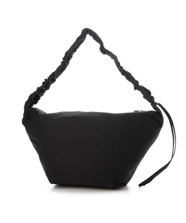 UNBILLION カシュカシュ cachecache / ドロストギャザーショルダーバッグ ブラック