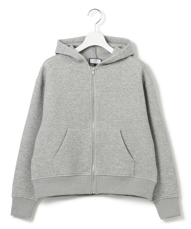 J.PRESS YORK STREET 【WOMEN】ダンボールジャージ パーカー ライトグレー系