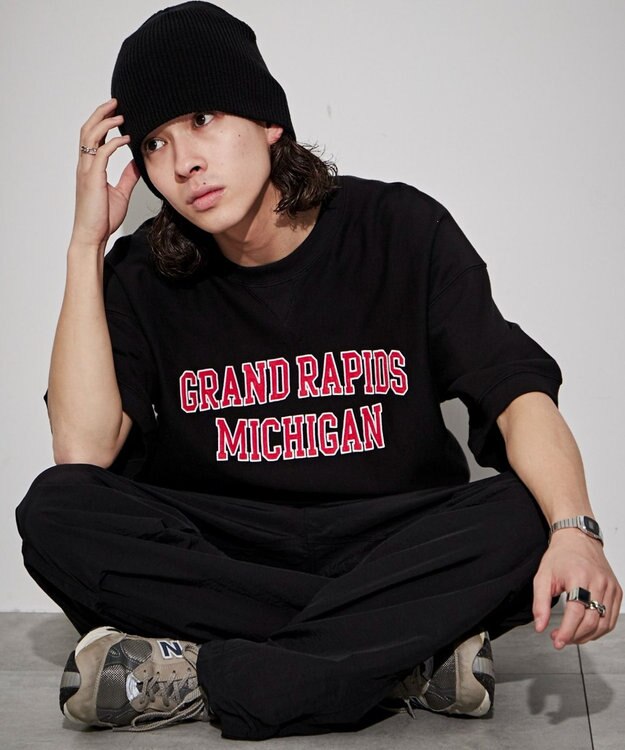 WEGO グラフィックスウェットT（S） ブラック