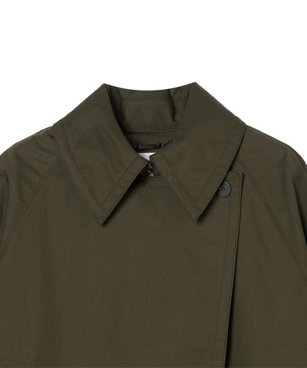 JOSEPH コットンブレンド　トレンチジャケット Palm Leaf