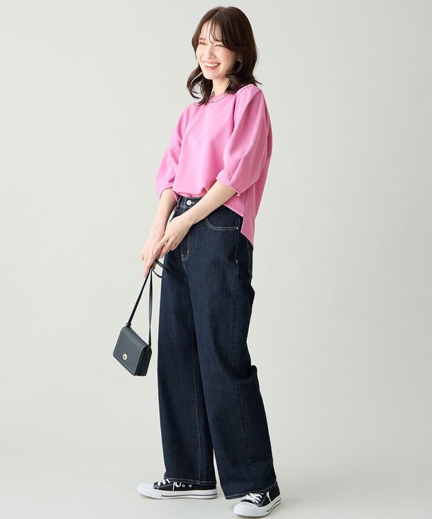 ANY 7daysデイリーワイドデニム ダークインディゴ