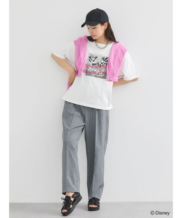 Green Parks オズワルド／グラフィック刺繍半袖ＴＥＥ Off White