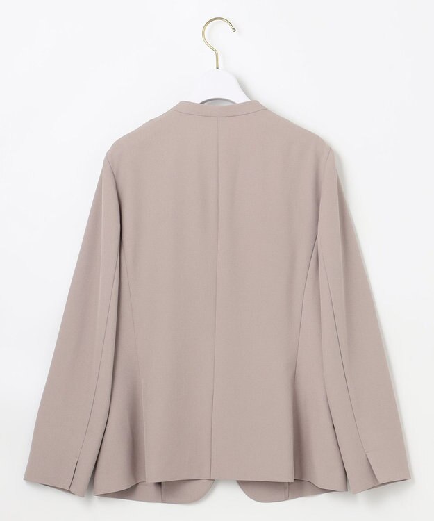 ANY SIS S 【UVカット・接触冷感・吸水速乾】スマートビューティストレッチ ノーカラージャケット グレージュ