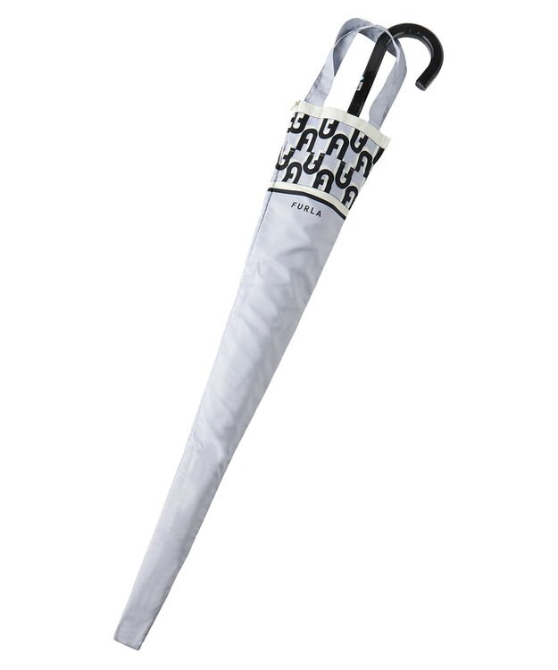 MOONBAT FURLA 傘袋 長折兼用 アーチロゴ／内側吸水生地 グレー