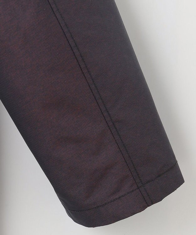 JOSEPH ABBOUD 【2WAY/撥水/7ポケット/ダウンライナー付】 2WAY高機能インターレースメモリー ダウン ブルゾン ワイン系