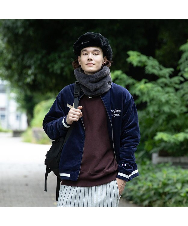 林八百吉商店 Champion  ファーフライトキャップ ブラック