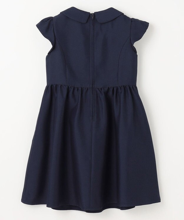 組曲 KIDS 【150-170㎝】レーシージャケット＆ワンピース セット ネイビー系