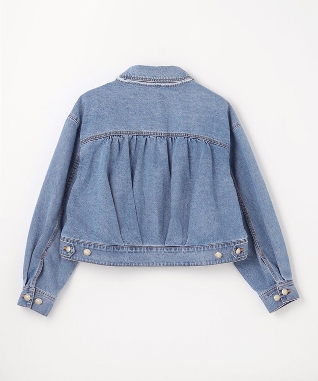 GRACE CONTINENTAL メタル釦デニムジャケット インディゴ