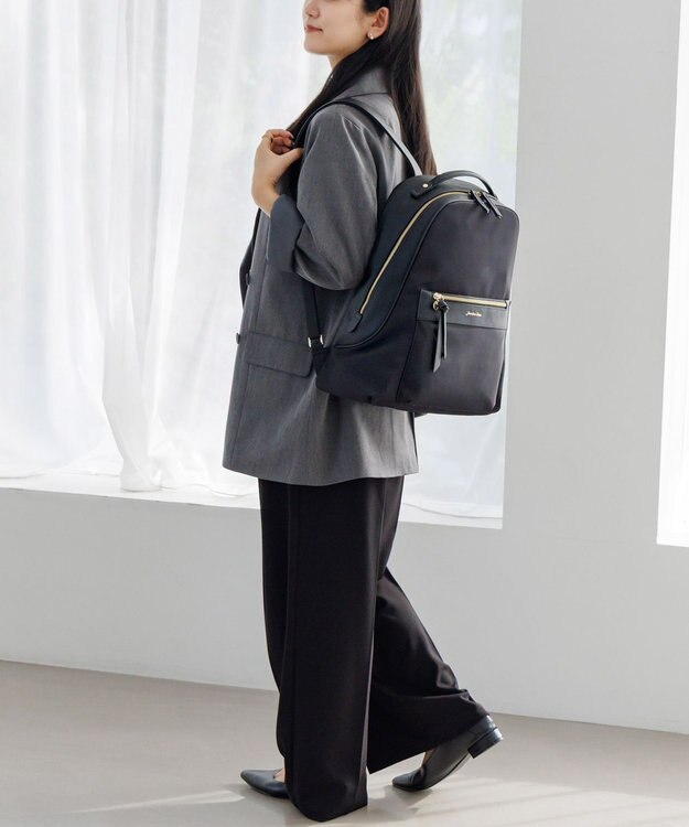 ACE BAGS & LUGGAGE Jewelna Rose ロッティ リュックサック 14.0インチPC 16242 ジュエルナローズ ブラック