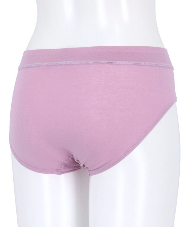 tsumori chisato SLEEP ツモリチサト ショーツ 綿混ベア天竺素材(身生地) はきこみ丈あさめ レディース UPX400/ワコール パープル