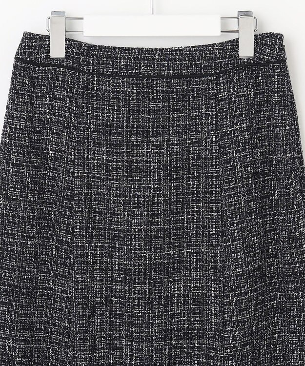 J.PRESS LADIES ファンシーツイード スカート ネイビー系1