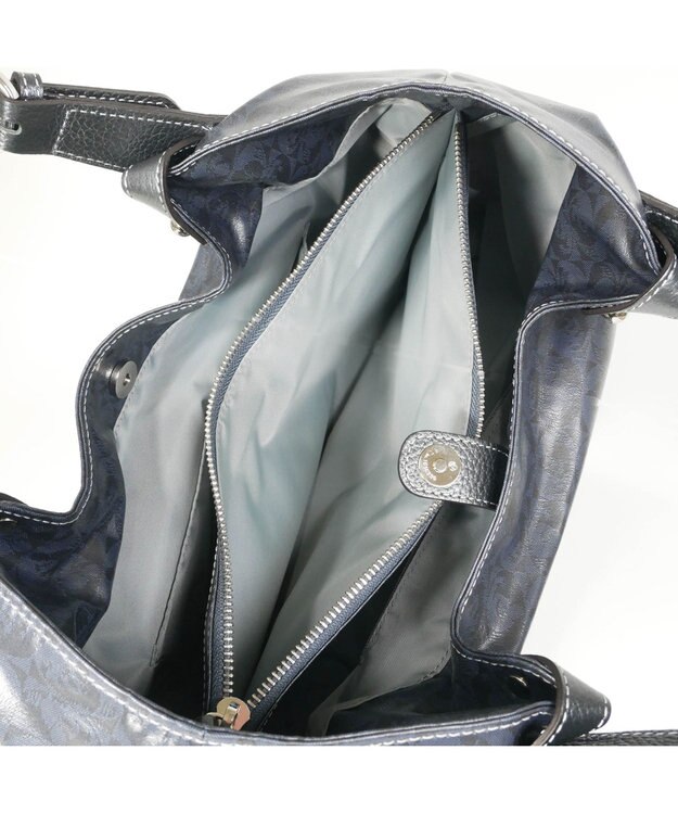 PELLE BORSA トートバッグ Alive アライブ 4422 ネイビー