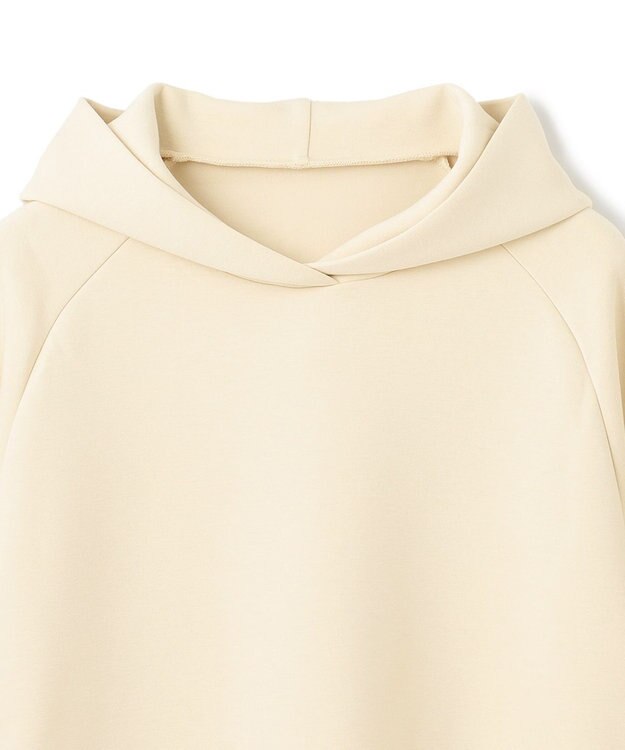 UNFILO 【WEB限定】BEAUTY FORM JERSEY サイドZIP フーディ クリーム