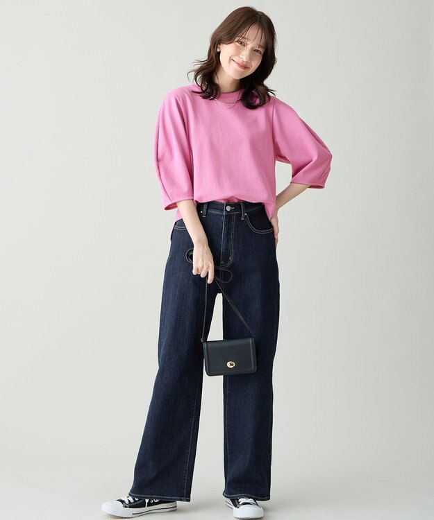 ANY 7daysデイリーワイドデニム ダークインディゴ