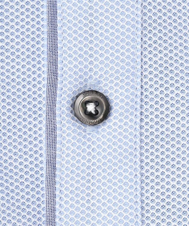 JOSEPH ABBOUD オーガニックコットンダディポロ 26SSモデル サックスブルー系