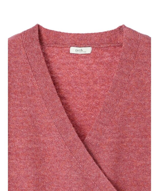 earth music&ecology カシュクールニットプルオーバー Pink